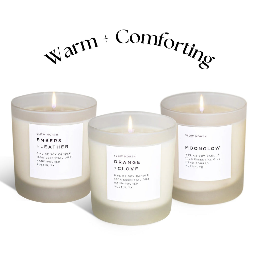 Warm + Comforting Trio - Signature Candle Bundle