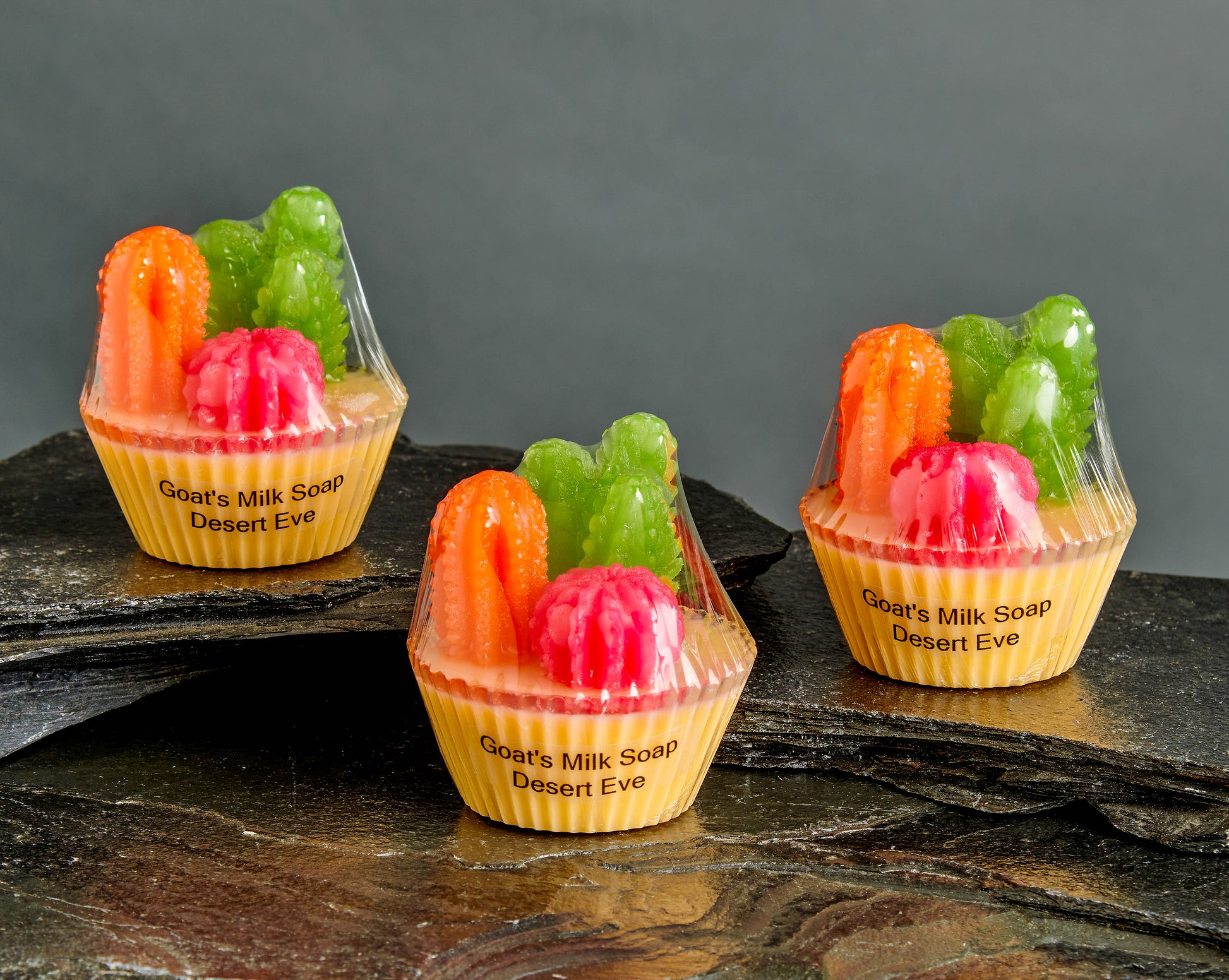 Cactus Cupcake Natural Handmade Soap
