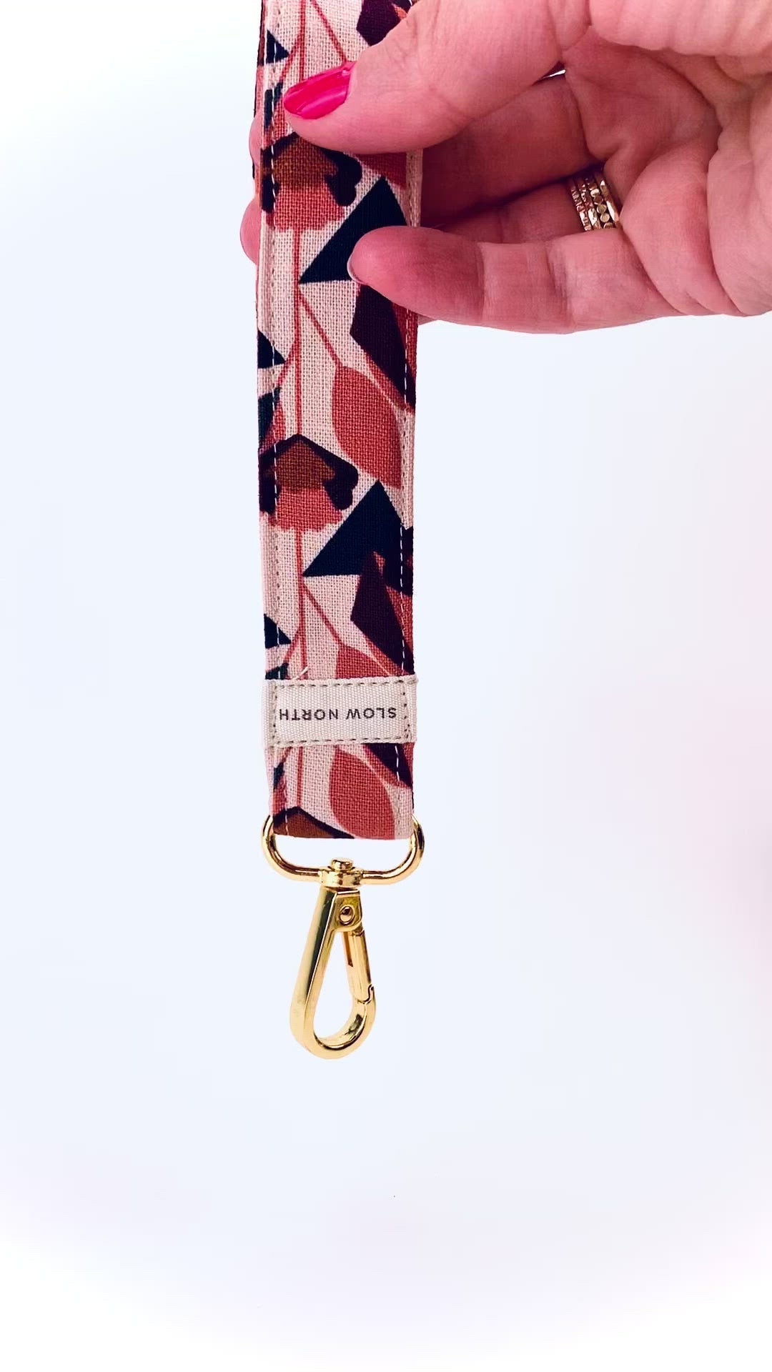 ☼ Wristlet Keychain - Blush Florence
