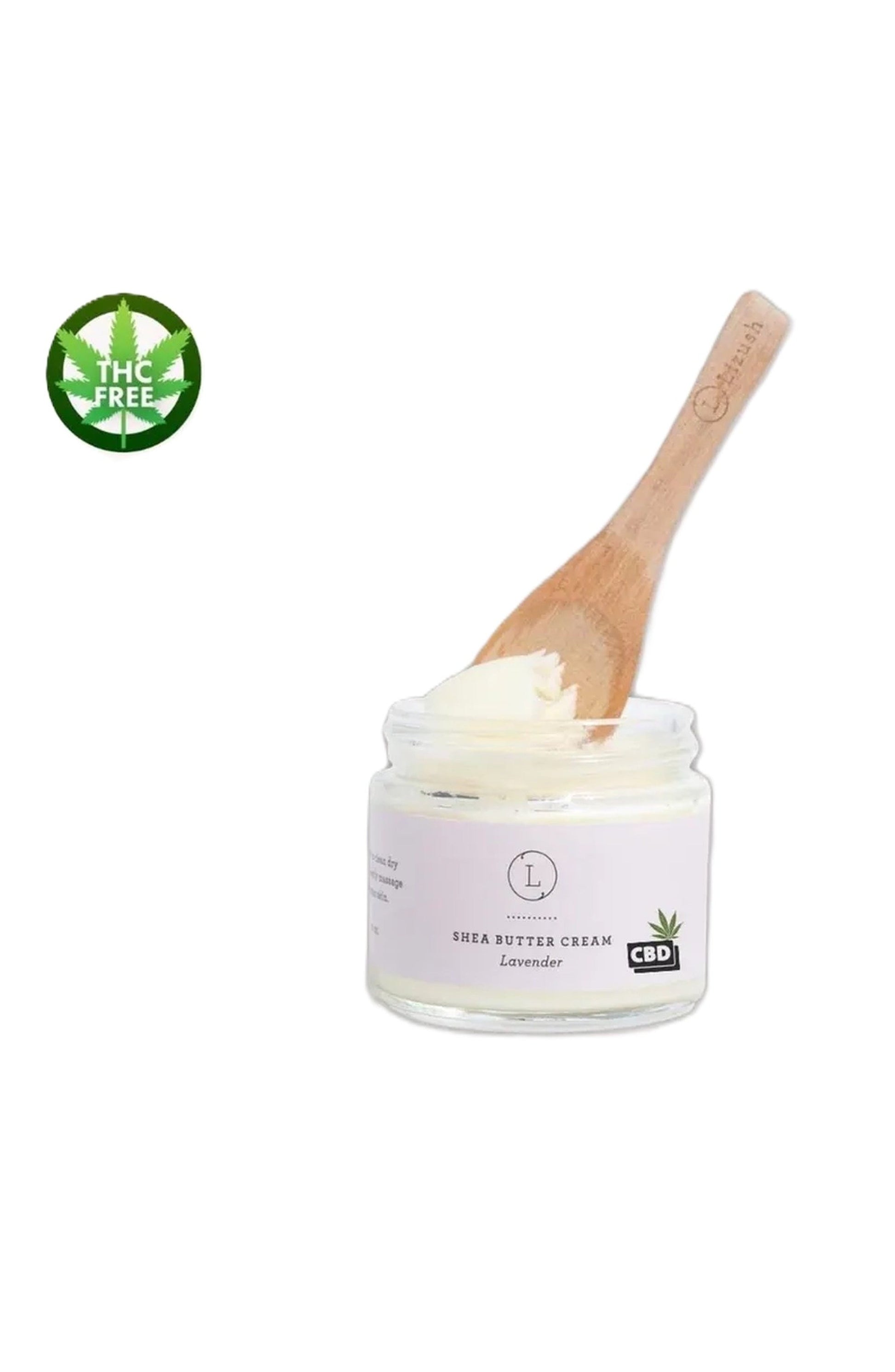 ⭐CBD Lavender Shea Butter with CBD, Body Cream (THC free)