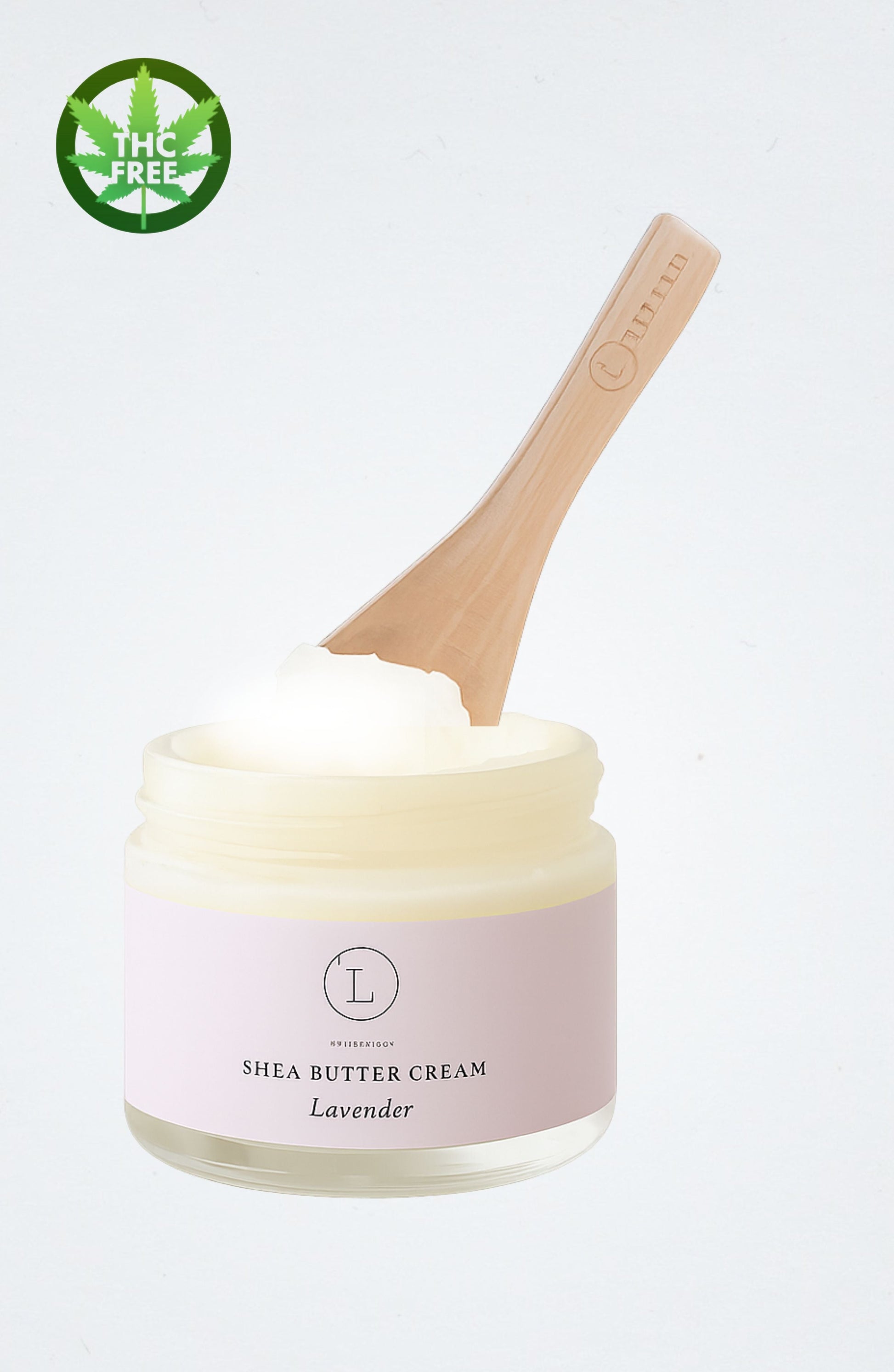 ⭐CBD Lavender Shea Butter with CBD, Body Cream (THC free)