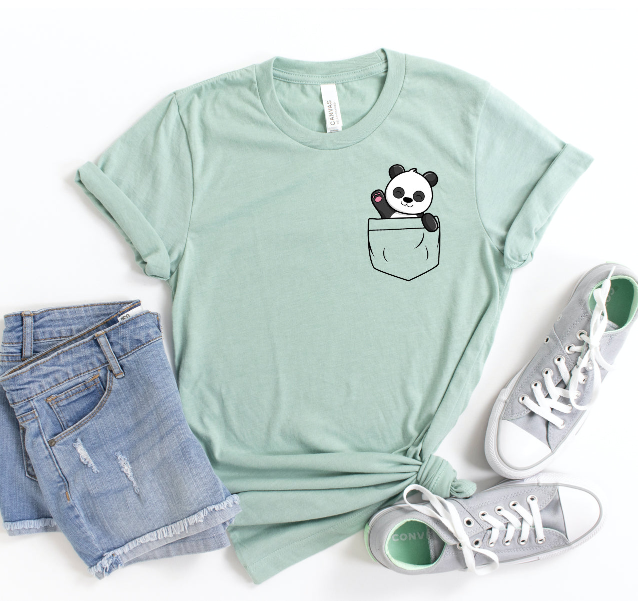 🤎 Pocket Panda T-shirt