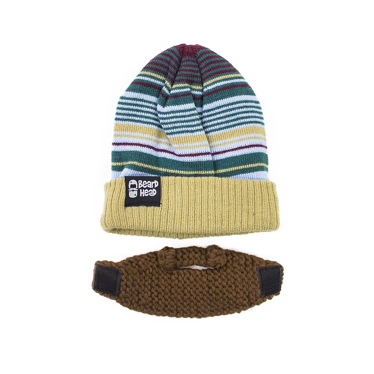 Black or Brown Beanie and Beard for Kids