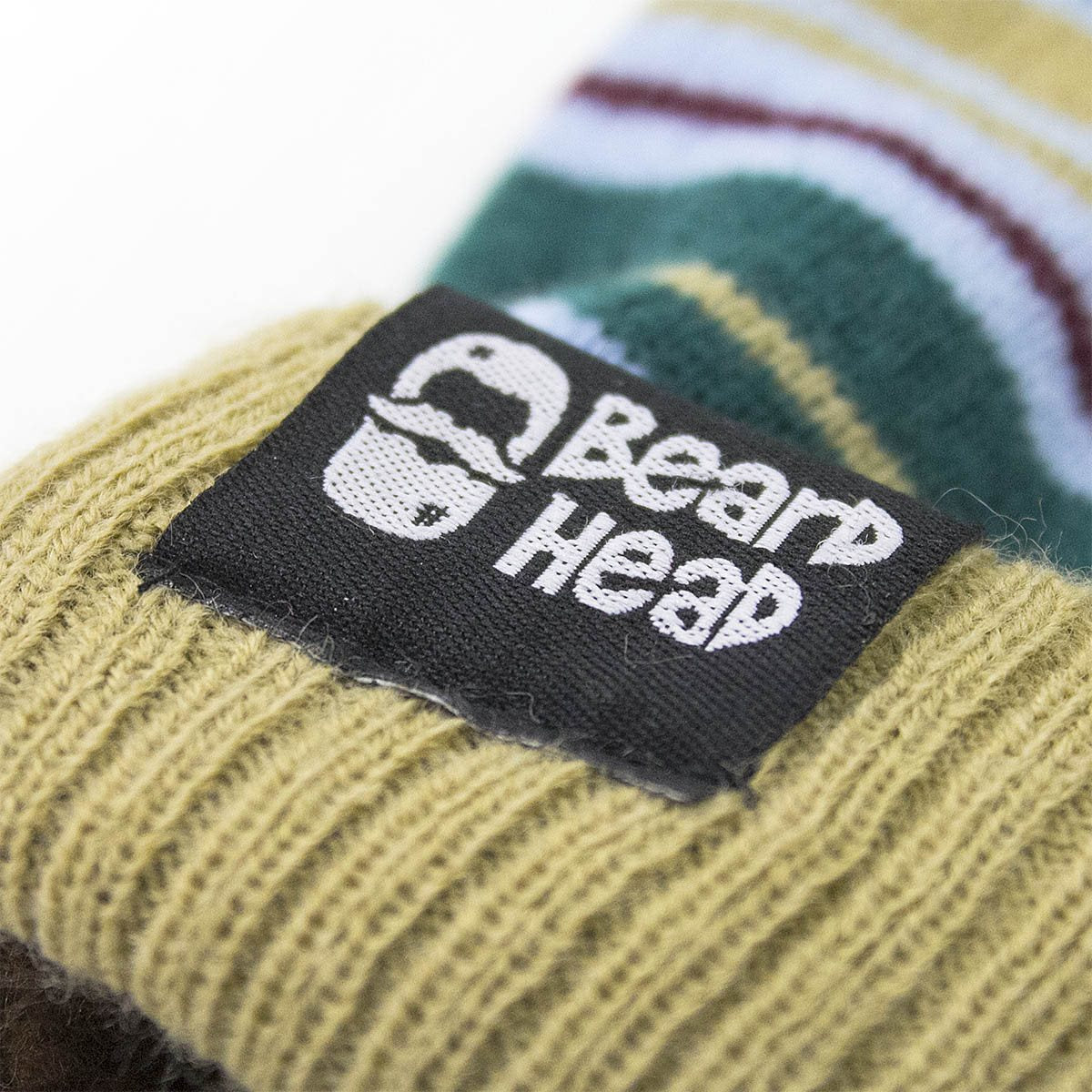 😋 Black or Brown Beanie and Beard for Kids