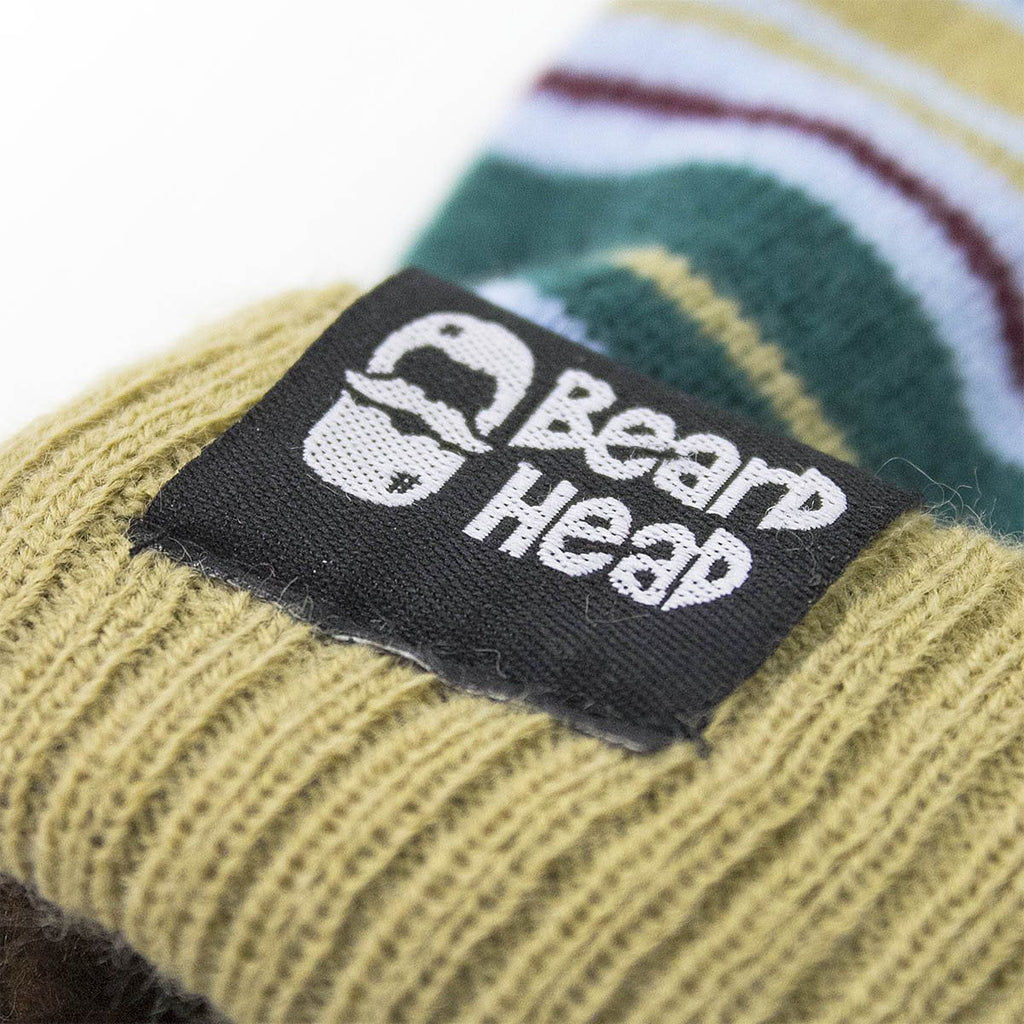 Black or Brown Beanie and Beard for Kids