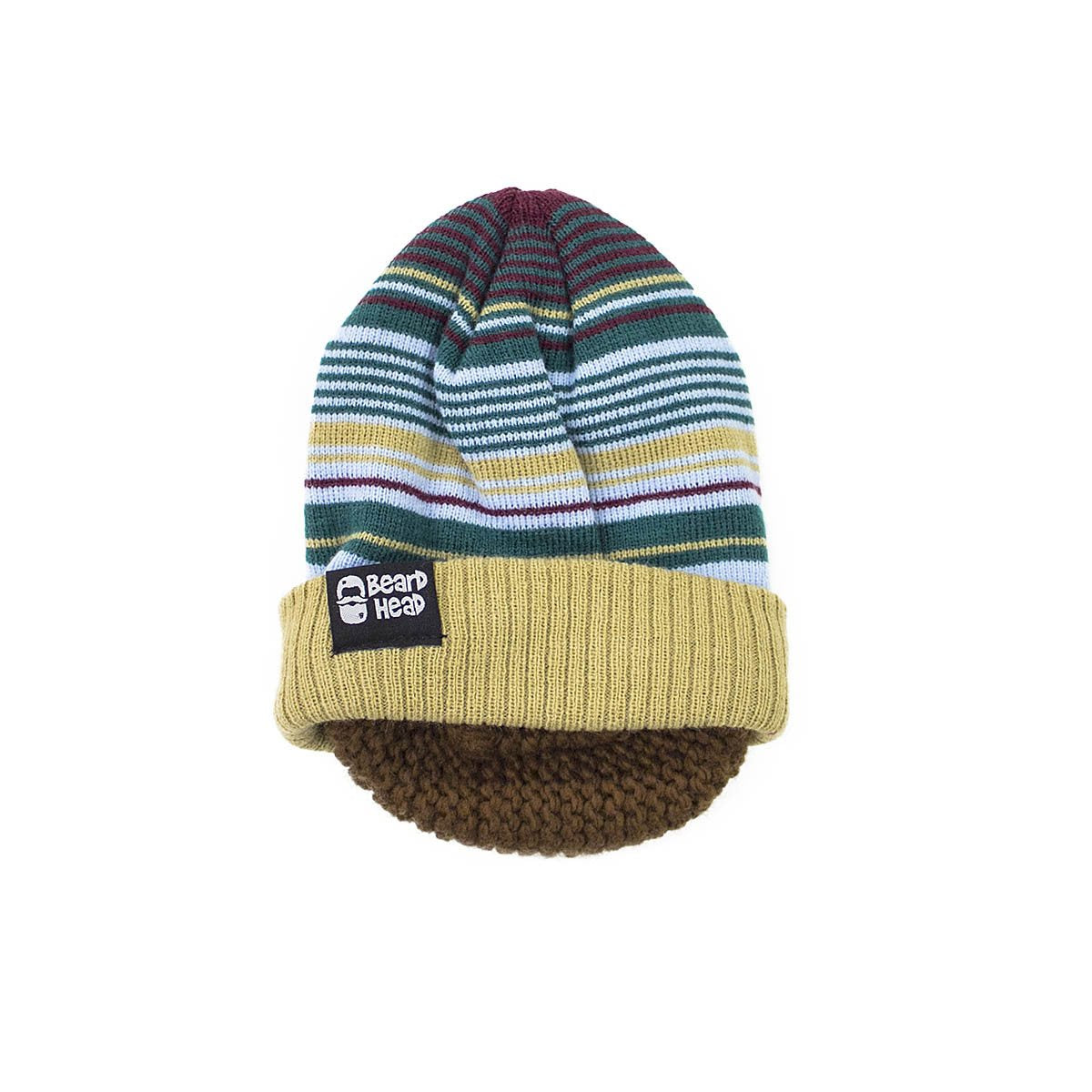 😋 Black or Brown Beanie and Beard for Kids