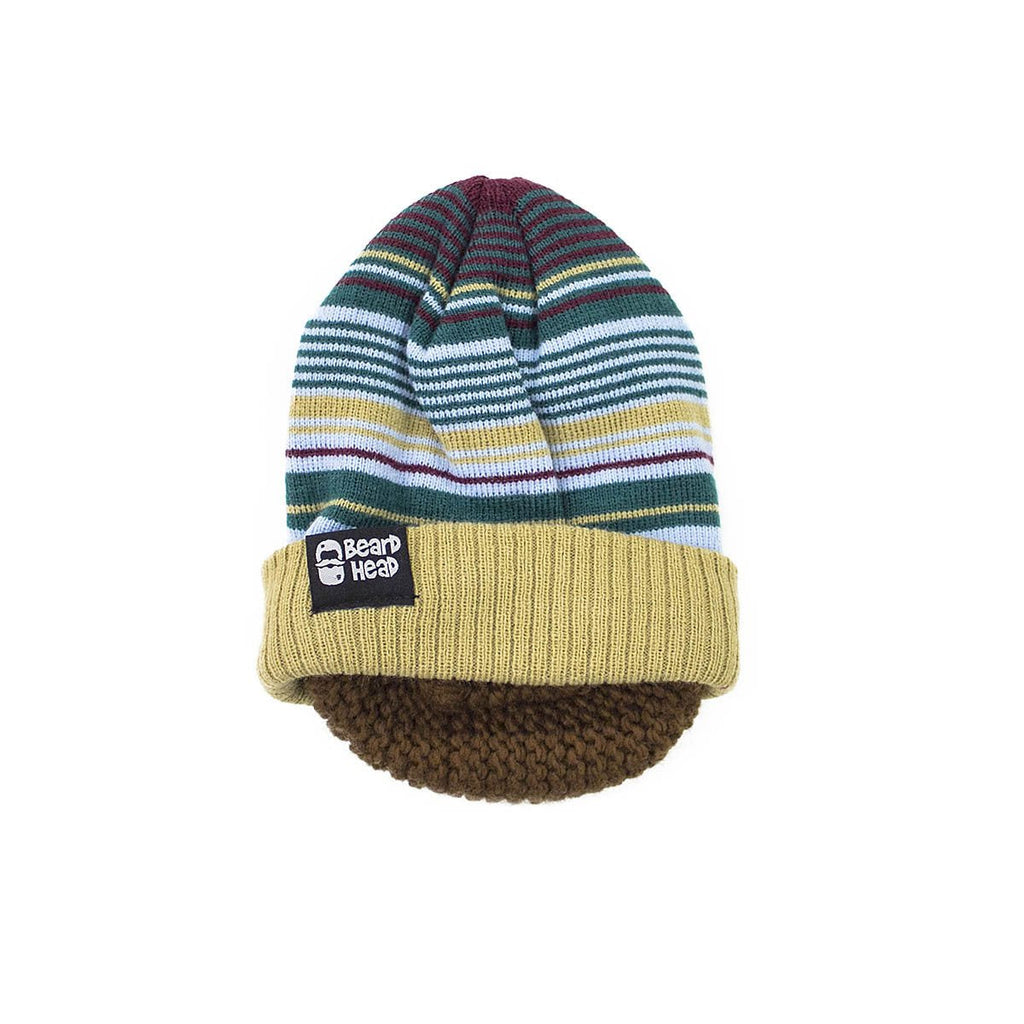 Black or Brown Beanie and Beard for Kids