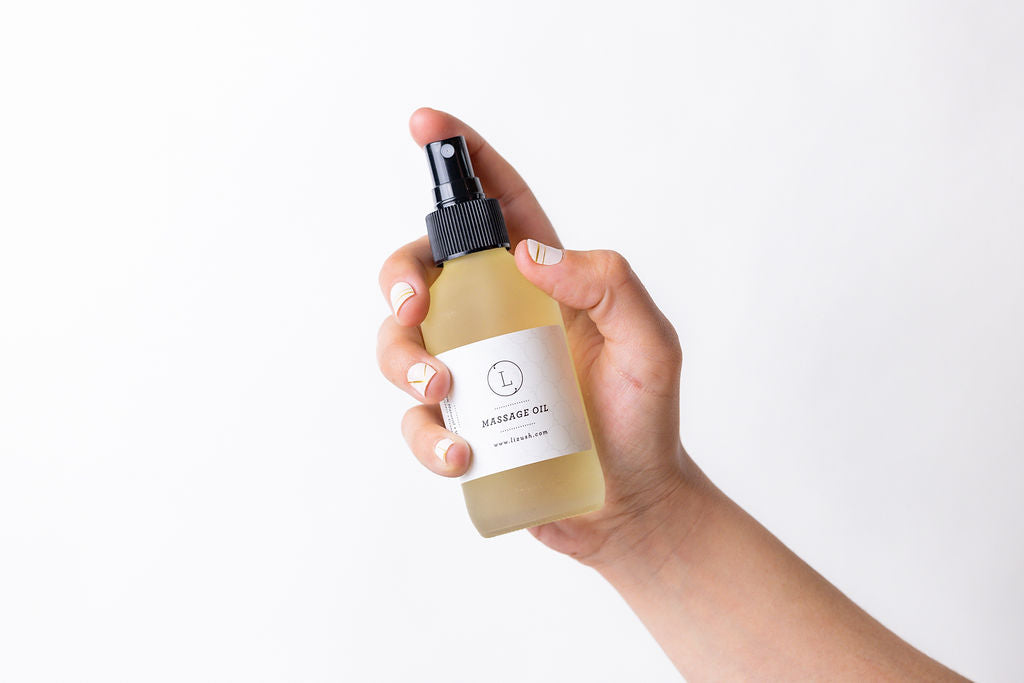 ⭐CBD - Aromatherapy Eucalyptus Massage Oil with CBD, Natural Relaxing Body Massage Oil (THC free)