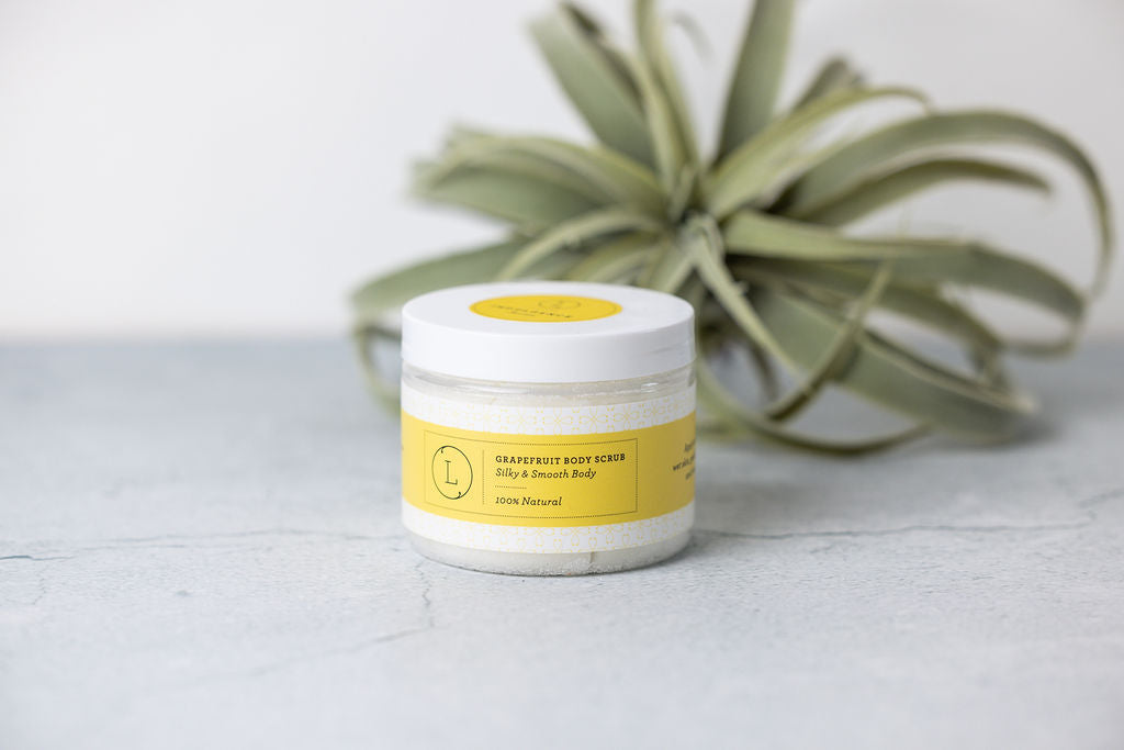 ⭐Grapefruit Body Salt Scrub - Moisturizing and fresh