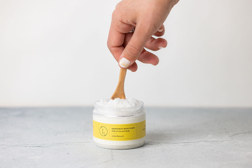 ⭐Grapefruit Body Salt Scrub - Moisturizing and fresh