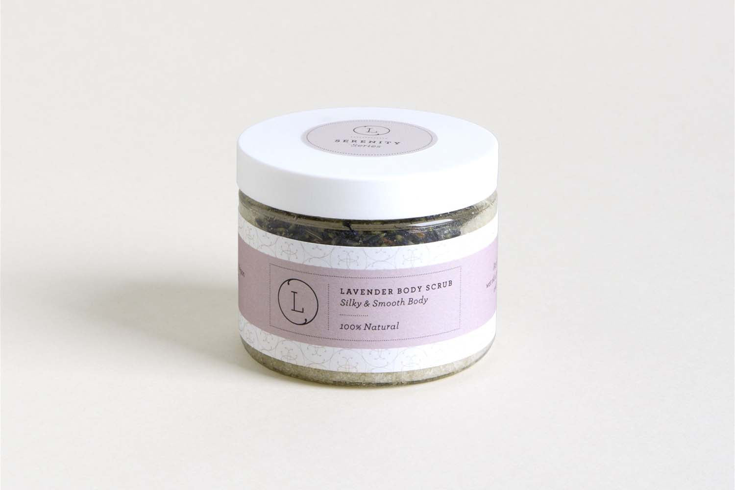 ⭐Natural Body Scrub, Lavender Body Salt Scrub