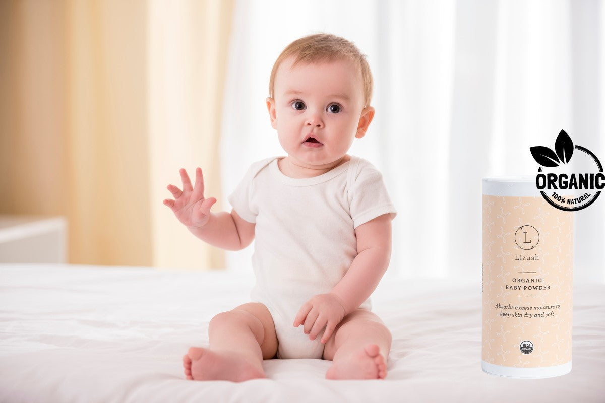 ⭐ORGANIC BABY POWDER - Talc Free