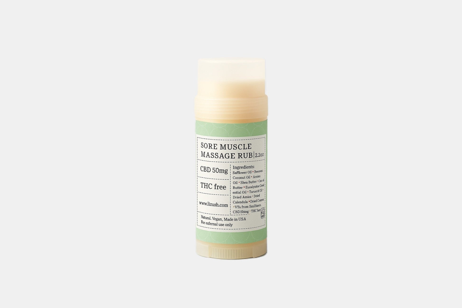 ⭐CBD - Muscle Rescue Balm - Stocking Stuffer for men, dad, athlete, runner Gift for men, Arnica Muscle mend sports idea, yoga, soccer, holiday gift (THC free)