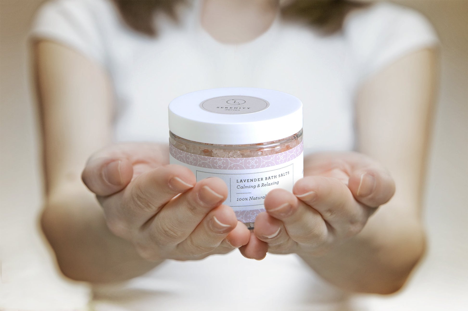 ⭐CBD Lavender Natural Bath Salt Soak with CBD. Made with Dead sea, Epsom and Himalayan salts