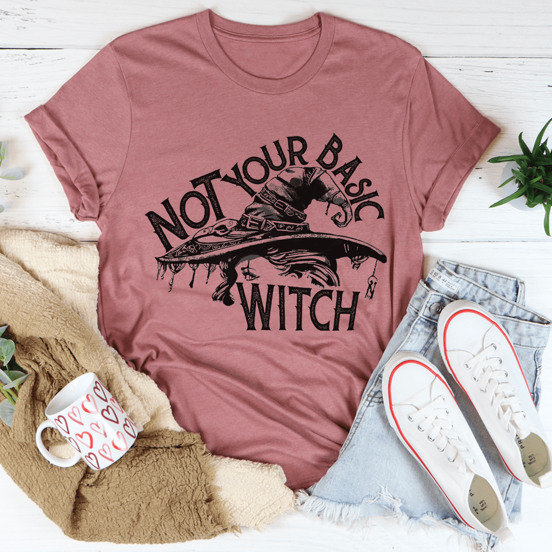 🖤 Not Your Basic Witch Tee
