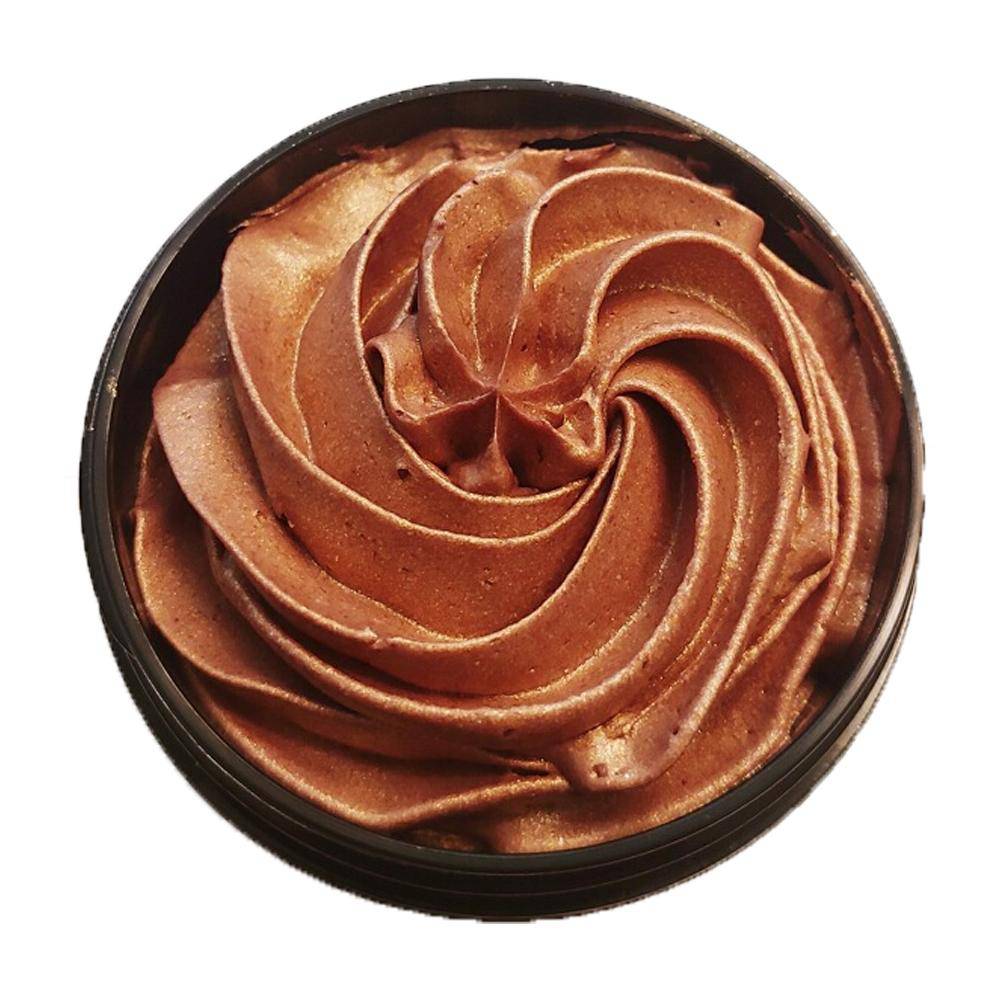 💜 Organic Shimmering Whipped Body Butter 2 oz. Travel Size