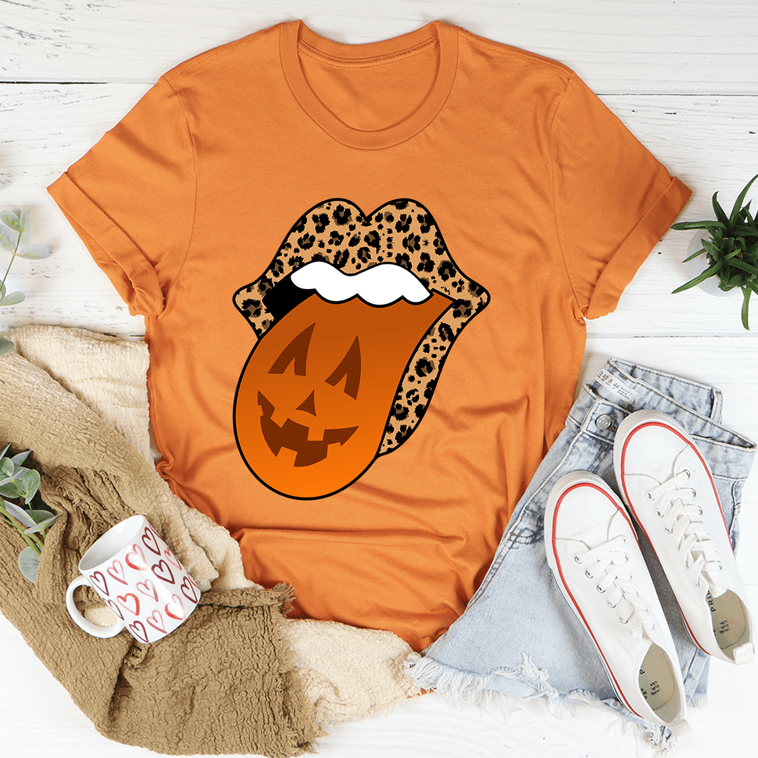 🖤 Pumpkin Tongue Tee