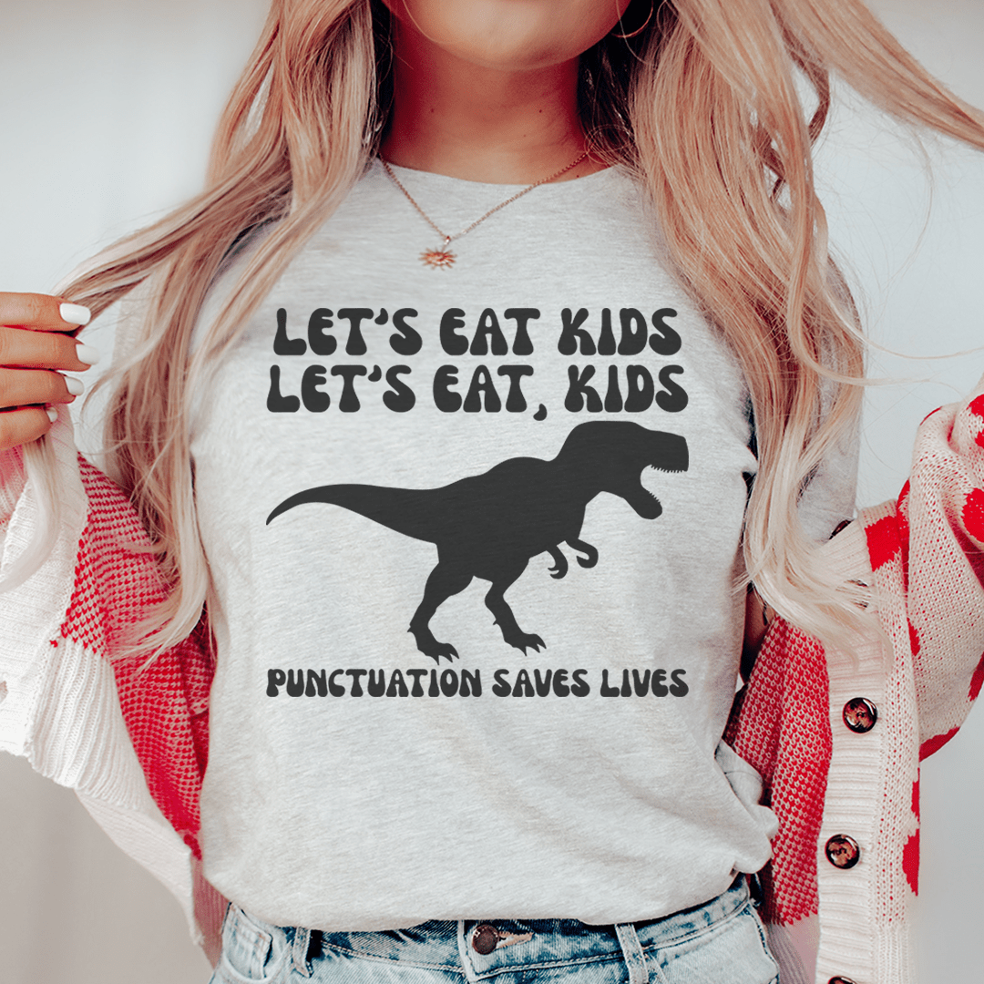 🖤 Punctuation Saves Lives Tee