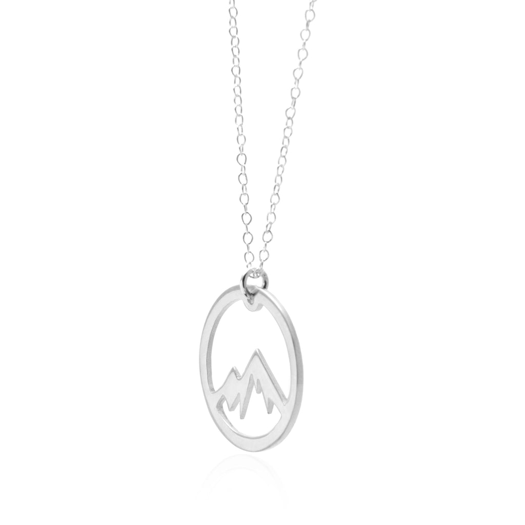 Silver Mountain Necklace