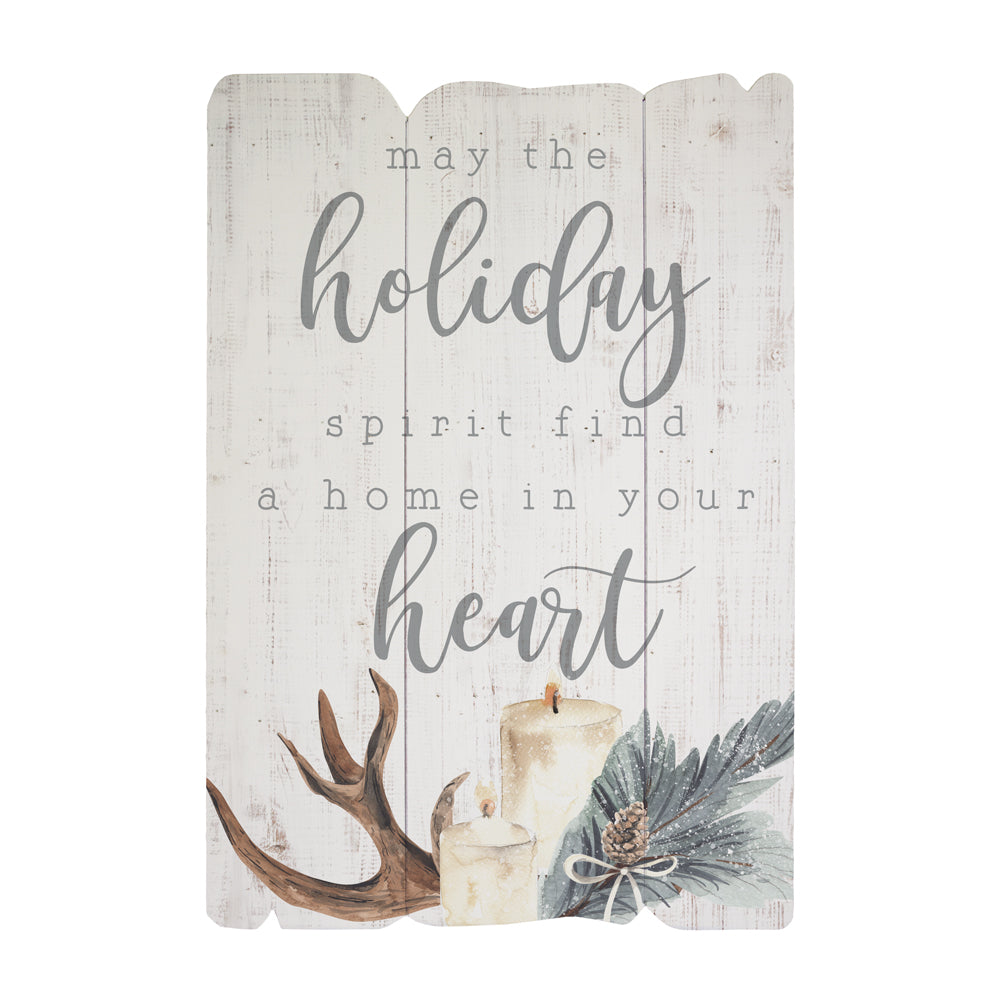 “Holiday Spirit” Splendid Fence Sign