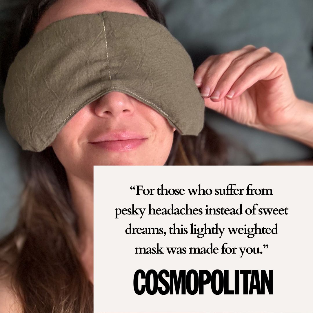 ☼ Tension Relief Eye Mask - Olive
