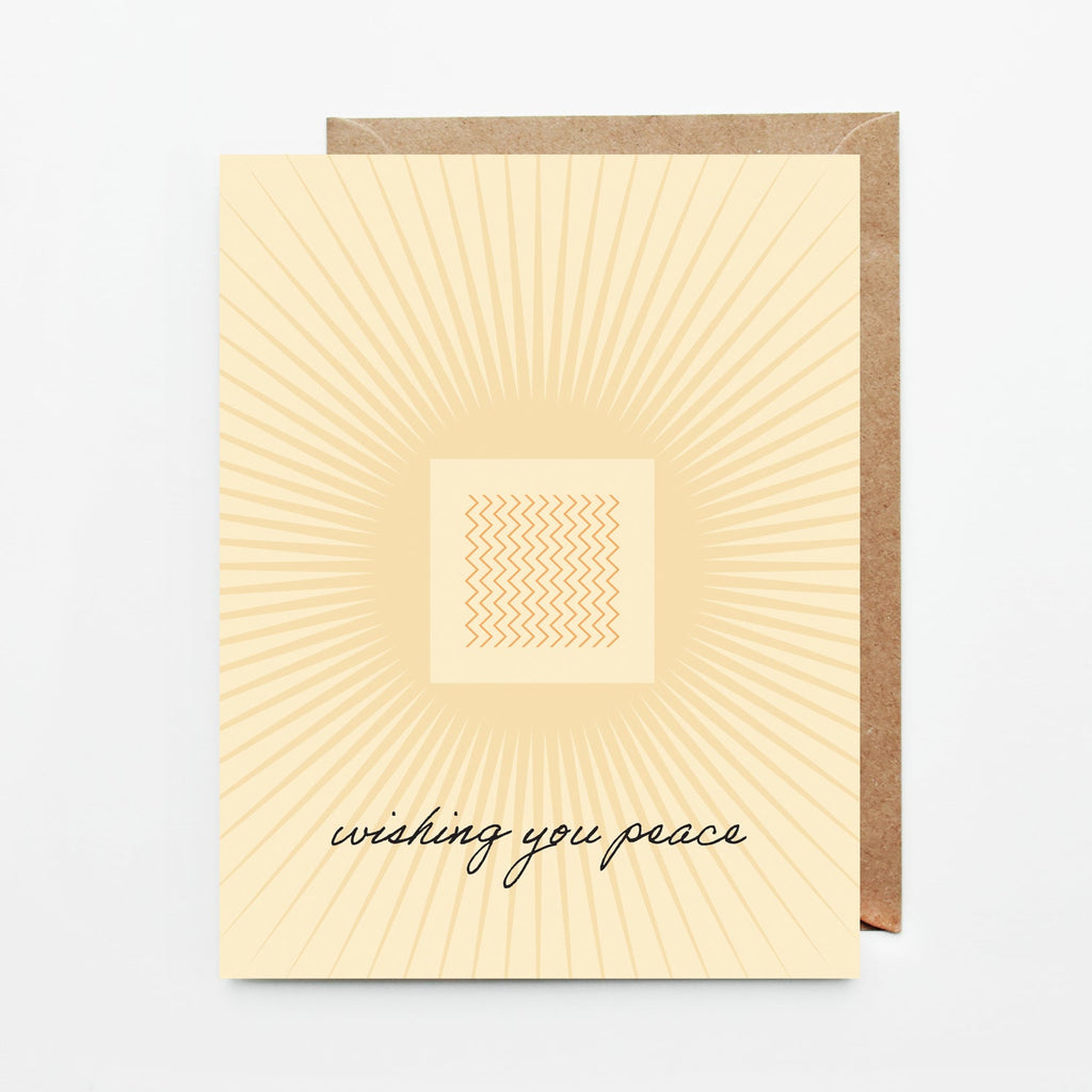 ☼ Wishing You Peace Card