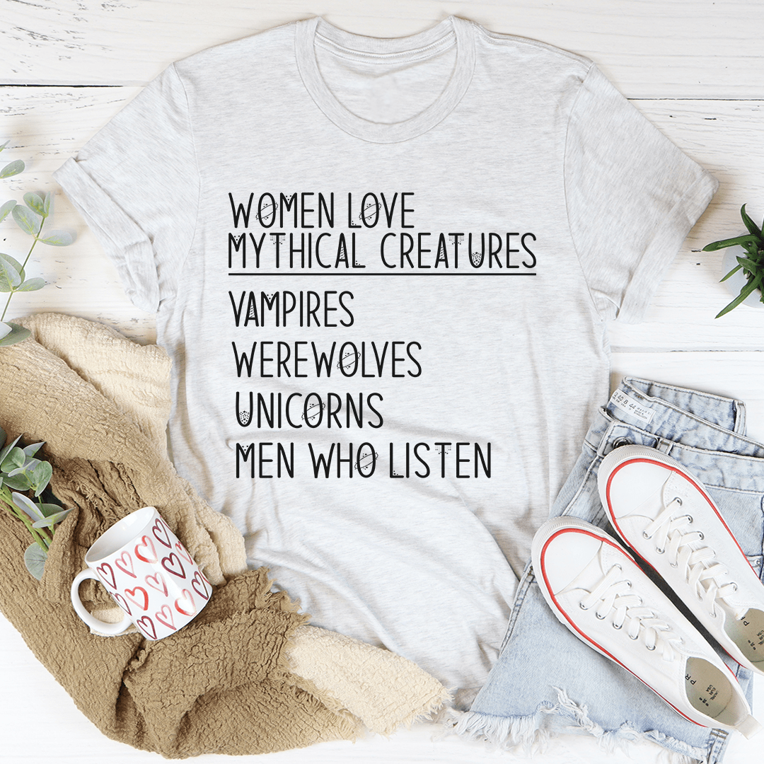 🖤 Women Love Mythical Creatures Tee