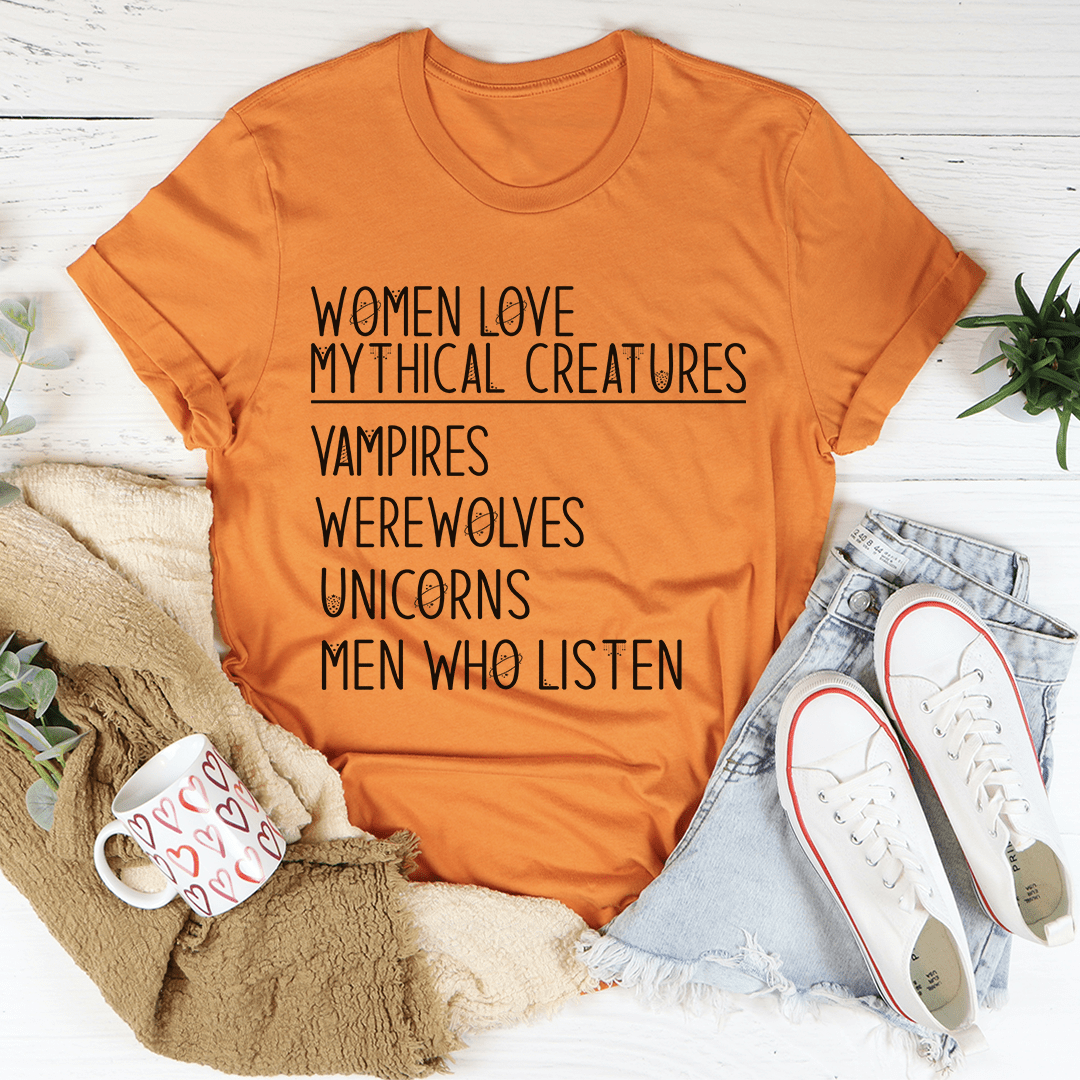 🖤 Women Love Mythical Creatures Tee