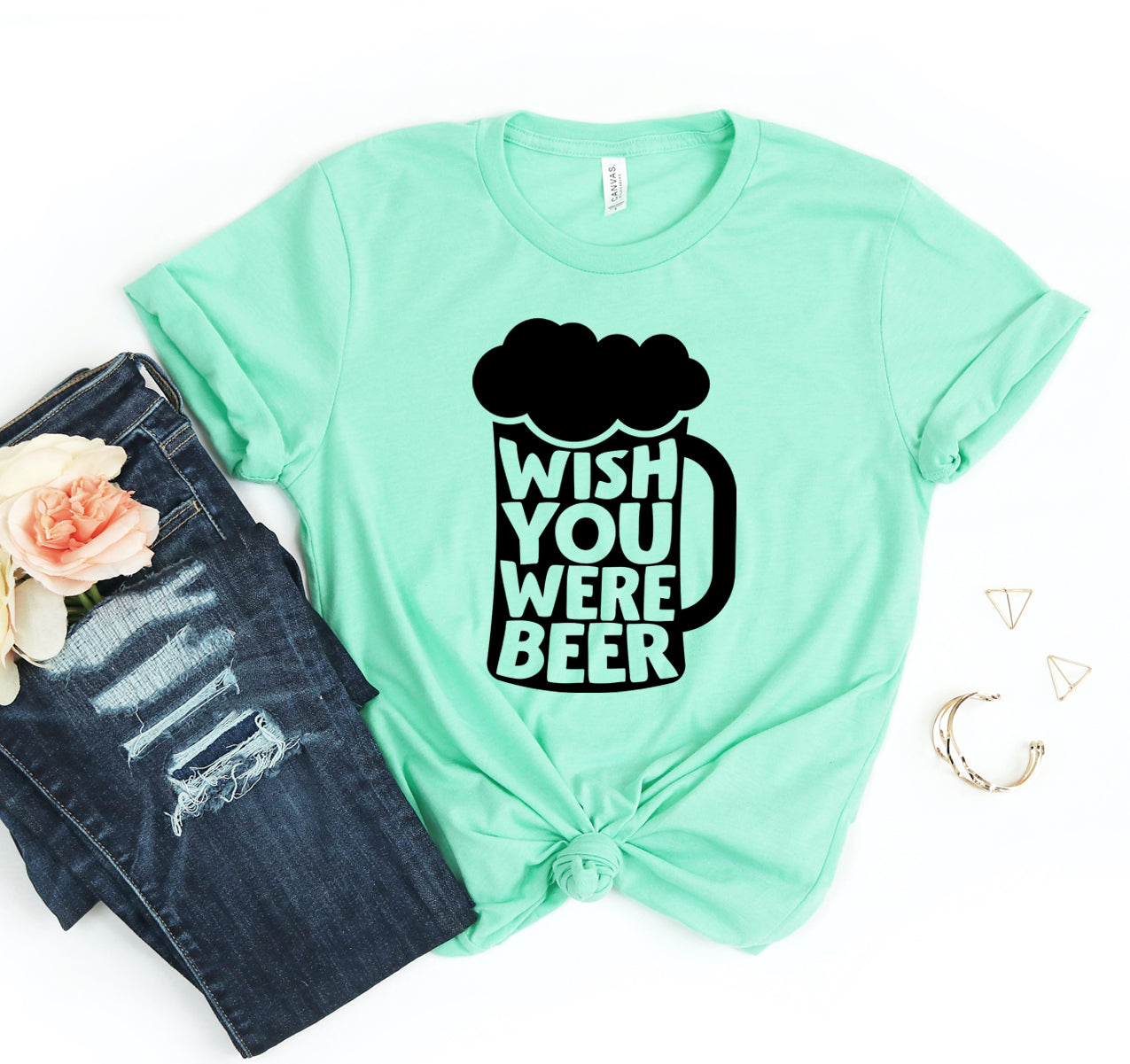 🤎 Wish You Were Beer T-shirt